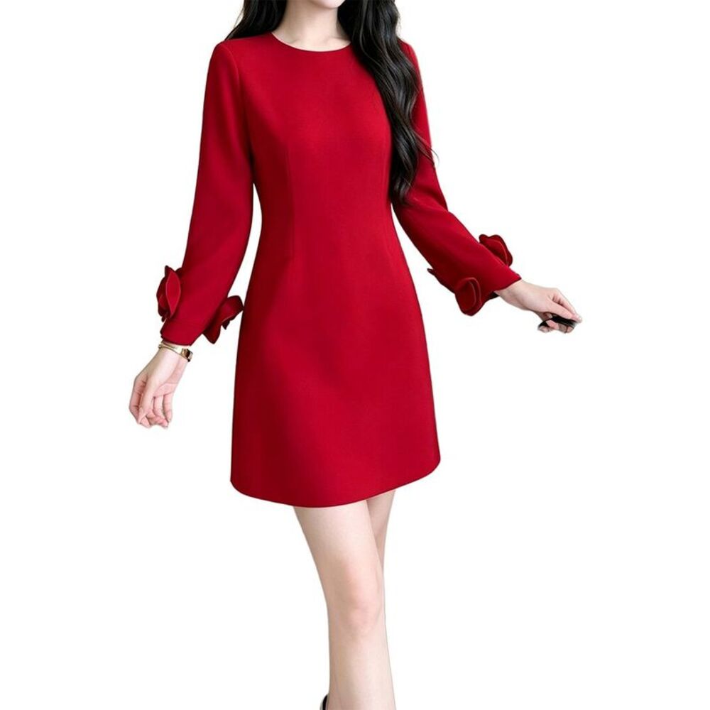 Brc By Burryco Womens Solid Mini Dress